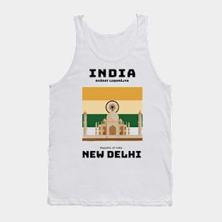 make a journey to New Delhi India Tank Top